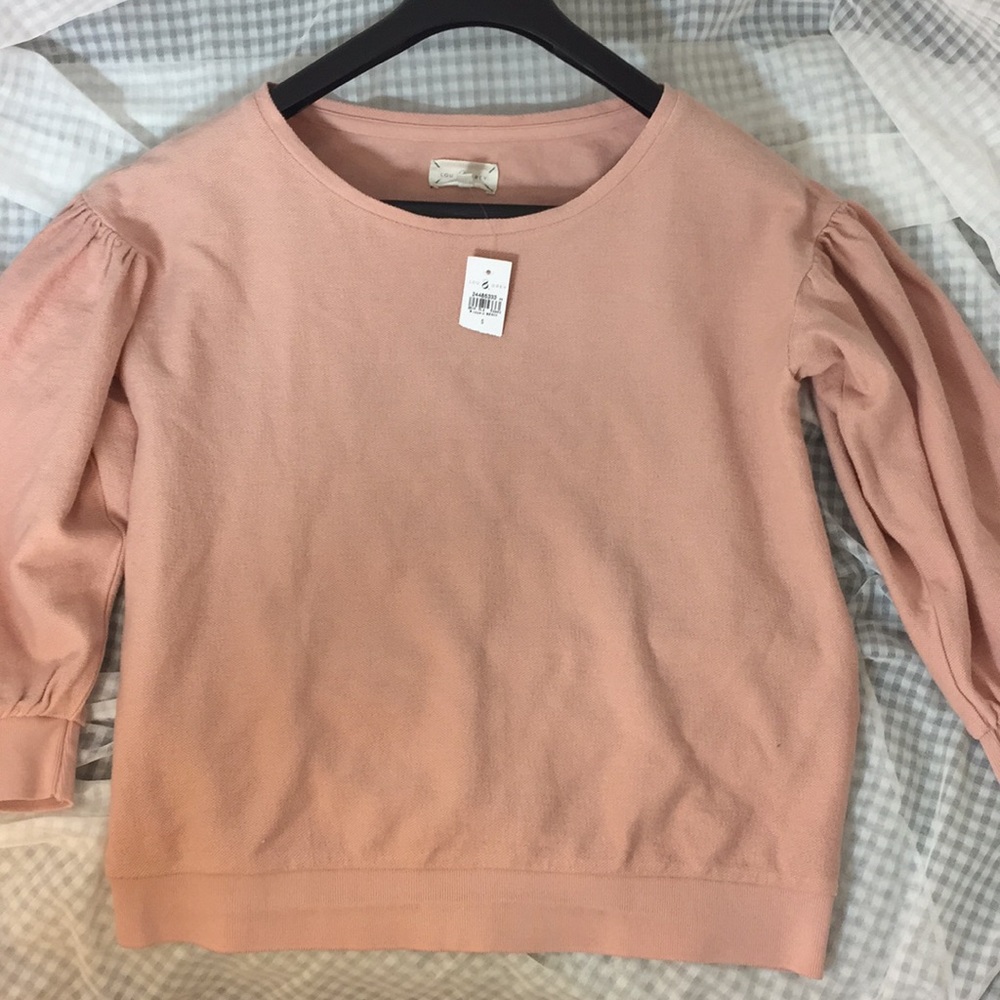 Lou & Grey Blouson Peach Sweatshirt.18106 - Picture 2 of 4